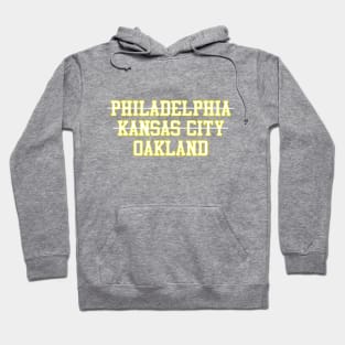 Philadelphia Kansas City Oakland Baseball Hoodie